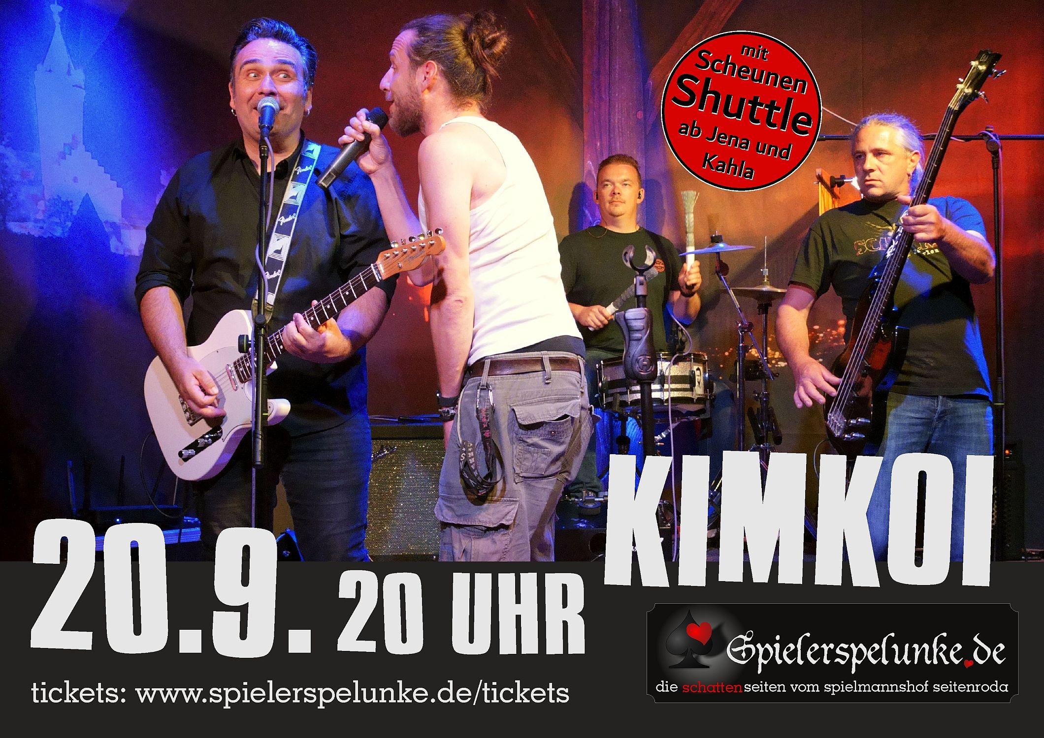 kimkoi live  in der spielerspelunke